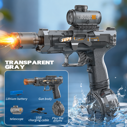 SplashMagz™ Electric Water Gun – Auto-Soaking Blaster for Kids & Adults