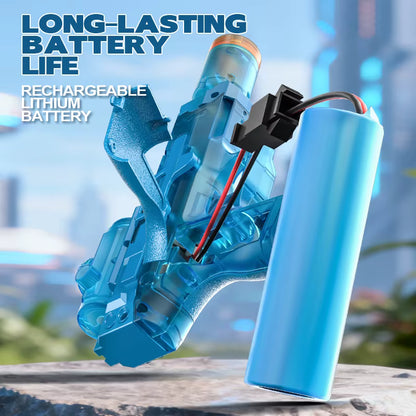 SplashMagz™ Electric Water Gun – Auto-Soaking Blaster for Kids & Adults