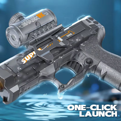 SplashMagz™ Electric Water Gun – Auto-Soaking Blaster for Kids & Adults